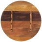 vidaXL Tischplatte Rund 80 cm 25-27 mm Altholz Massiv vidaXL Tischplatte Rund 80 cm 25-27 mm Altholz Massiv
