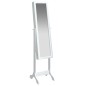 vidaXL Standspiegel Weiß 34x37x146 cm vidaXL Standspiegel Weiß 34x37x146 cm