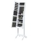 vidaXL Standspiegel Weiß 34x37x146 cm vidaXL Standspiegel Weiß 34x37x146 cm