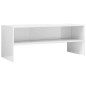 vidaXL TV-Schrank Hochglanz-Weiß 100x40x40 cm Holzwerkstoff vidaXL TV-Schrank Hochglanz-Weiß 100x40x40 cm Holzwerkstoff