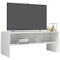 vidaXL TV-Schrank Hochglanz-Weiß 100x40x40 cm Holzwerkstoff vidaXL TV-Schrank Hochglanz-Weiß 100x40x40 cm Holzwerkstoff