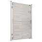 vidaXL Gartentor 100x150 cm Edelstahl vidaXL Gartentor 100x150 cm Edelstahl