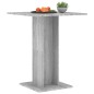vidaXL Bistrotisch Grau Sonoma 60x60x75 cm Holzwerkstoff vidaXL Bistrotisch Grau Sonoma 60x60x75 cm Holzwerkstoff