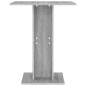 vidaXL Bistrotisch Grau Sonoma 60x60x75 cm Holzwerkstoff vidaXL Bistrotisch Grau Sonoma 60x60x75 cm Holzwerkstoff