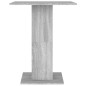 vidaXL Bistrotisch Grau Sonoma 60x60x75 cm Holzwerkstoff vidaXL Bistrotisch Grau Sonoma 60x60x75 cm Holzwerkstoff
