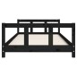 vidaXL Kinderbett Schwarz 90x200 cm Massivholz Kiefer vidaXL Kinderbett Schwarz 90x200 cm Massivholz Kiefer