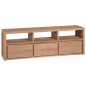 vidaXL TV-Schrank Massivholz Teak mit natürlichem Finish 120×30×40 cm vidaXL TV-Schrank Massivholz Teak mit natürlichem Finish 120×30×40 cm