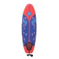 vidaXL Surfboard Blau und Rot 170 cm vidaXL Surfboard Blau und Rot 170 cm