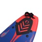 vidaXL Surfboard Blau und Rot 170 cm vidaXL Surfboard Blau und Rot 170 cm