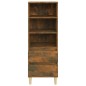 vidaXL Highboard Räuchereiche 40x36x110 cm Holzwerkstoff vidaXL Highboard Räuchereiche 40x36x110 cm Holzwerkstoff