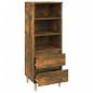 vidaXL Highboard Räuchereiche 40x36x110 cm Holzwerkstoff vidaXL Highboard Räuchereiche 40x36x110 cm Holzwerkstoff