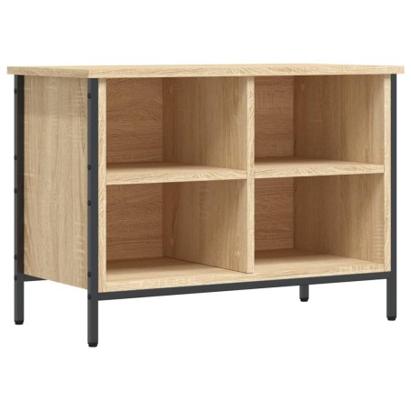 vidaXL Schuhregal Sonoma-Eiche 69x35x50 cm Holzwerkstoff