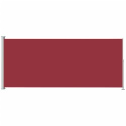 vidaXL Seitenmarkise Ausziehbar 180x500 cm Rot