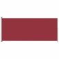 vidaXL Seitenmarkise Ausziehbar 180x500 cm Rot vidaXL Seitenmarkise Ausziehbar 180x500 cm Rot