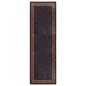 vidaXL Teppich Waschbar 80x300 cm Schwarz und Golden Rutschfest vidaXL Teppich Waschbar 80x300 cm Schwarz und Golden Rutschfest
