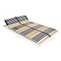 vidaXL Lattenrost mit 42 Latten 7 Zonen 140 x 200 cm vidaXL Lattenrost mit 42 Latten 7 Zonen 140 x 200 cm
