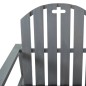 vidaXL Gartenbank Grau 110 cm Massivholz Akazie vidaXL Gartenbank Grau 110 cm Massivholz Akazie