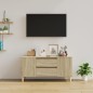 vidaXL TV-Schrank Sonoma-Eiche 102x44,5x50 cm Holzwerkstoff vidaXL TV-Schrank Sonoma-Eiche 102x44,5x50 cm Holzwerkstoff