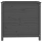 vidaXL Pflanzkübel Grau 82,5x40x78 cm Massivholz Kiefer vidaXL Pflanzkübel Grau 82,5x40x78 cm Massivholz Kiefer