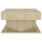 vidaXL Couchtisch Sonoma-Eiche 57x57x30 cm Holzwerkstoff vidaXL Couchtisch Sonoma-Eiche 57x57x30 cm Holzwerkstoff