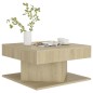 vidaXL Couchtisch Sonoma-Eiche 57x57x30 cm Holzwerkstoff vidaXL Couchtisch Sonoma-Eiche 57x57x30 cm Holzwerkstoff
