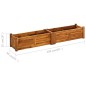 vidaXL Garten-Hochbeet Akazienholz 150x30x25 cm vidaXL Garten-Hochbeet Akazienholz 150x30x25 cm