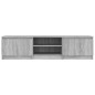 vidaXL TV-Schrank Grau Sonoma 140x40x35,5 cm Holzwerkstoff vidaXL TV-Schrank Grau Sonoma 140x40x35,5 cm Holzwerkstoff