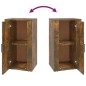 vidaXL Sideboard Räuchereiche 40x33x70 cm Holzwerkstoff vidaXL Sideboard Räuchereiche 40x33x70 cm Holzwerkstoff