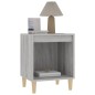 vidaXL Nachttische 2 Stk. Grau Sonoma 40x35x50 cm vidaXL Nachttische 2 Stk. Grau Sonoma 40x35x50 cm