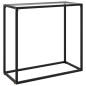 vidaXL Konsolentisch Transparent 80x35x75 cm Hartglas vidaXL Konsolentisch Transparent 80x35x75 cm Hartglas
