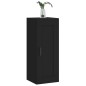 vidaXL Wandschrank Schwarz 34,5x34x90 cm Holzwerkstoff vidaXL Wandschrank Schwarz 34,5x34x90 cm Holzwerkstoff