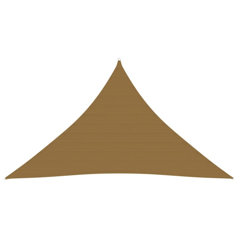 vidaXL Sonnensegel 160 g/m² Taupe 3,5x3,5x4,9 m HDPE vidaXL Sonnensegel 160 g/m² Taupe 3,5x3,5x4,9 m HDPE