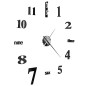 vidaXL 3D-Wanduhr Modernes Design 100 cm XXL Schwarz vidaXL 3D-Wanduhr Modernes Design 100 cm XXL Schwarz