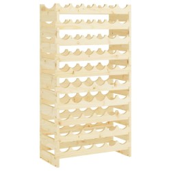 vidaXL Weinregal 65x29x112 cm Massivholz Kiefer