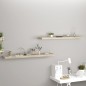 vidaXL Schwebende Wandregale 2 Stk. Eichefarben 120x23,5x3,8 cm MDF vidaXL Schwebende Wandregale 2 Stk. Eichefarben 120x23,5x3,8 cm MDF