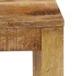 vidaXL Couchtisch Mango-Massivholz 80×80×40 cm vidaXL Couchtisch Mango-Massivholz 80×80×40 cm