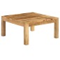 vidaXL Couchtisch Mango-Massivholz 80×80×40 cm vidaXL Couchtisch Mango-Massivholz 80×80×40 cm
