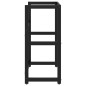 vidaXL Badezimmer Waschtischgestell Schwarz 59x38x83 cm Eisen vidaXL Badezimmer Waschtischgestell Schwarz 59x38x83 cm Eisen