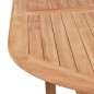 vidaXL 7-tlg. Garten-Essgruppe mit Klappstühlen Massivholz Teak vidaXL 7-tlg. Garten-Essgruppe mit Klappstühlen Massivholz Teak