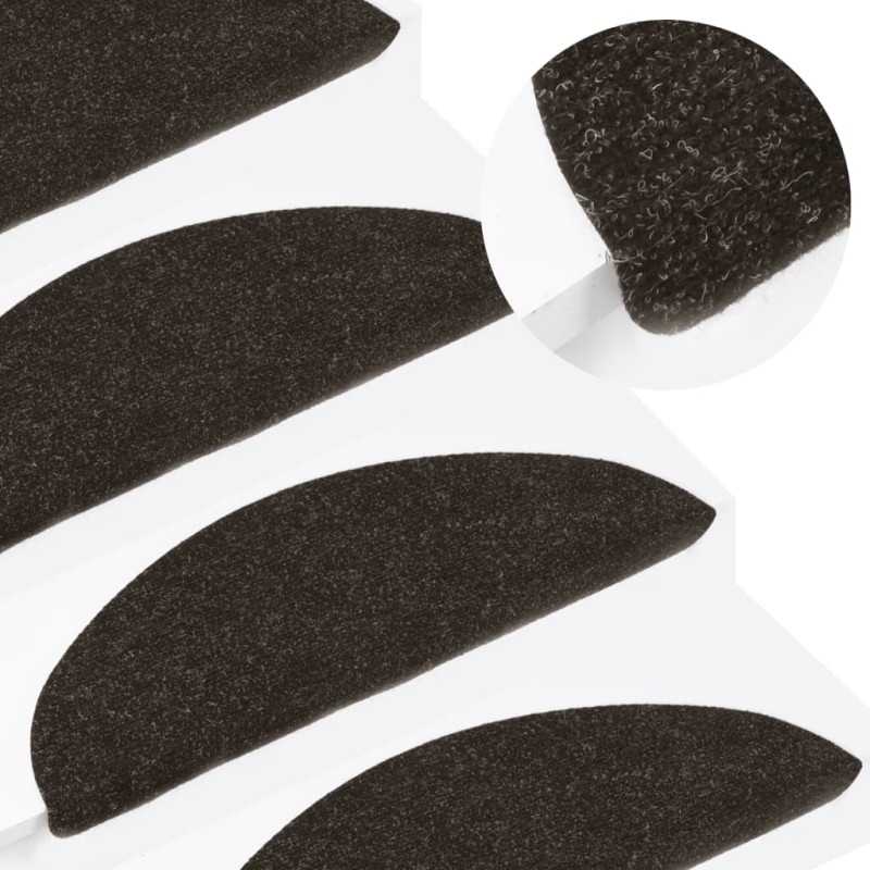 vidaXL Stufenmatten Selbstklebend 10 Stk. Anthrazit 65x22,5x3,5 cm vidaXL Stufenmatten Selbstklebend 10 Stk. Anthrazit 65x22,5x3,5 cm
