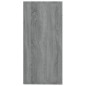 vidaXL Sideboard Grau Sonoma 88x30x65 cm Holzwerkstoff vidaXL Sideboard Grau Sonoma 88x30x65 cm Holzwerkstoff