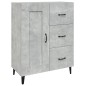 vidaXL Sideboard Betongrau 69,5x34x90 cm Holzwerkstoff vidaXL Sideboard Betongrau 69,5x34x90 cm Holzwerkstoff