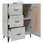 vidaXL Sideboard Betongrau 69,5x34x90 cm Holzwerkstoff vidaXL Sideboard Betongrau 69,5x34x90 cm Holzwerkstoff
