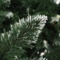 vidaXL Künstlicher Weihnachtsbaum Kiefernzapfen Weißem Glitzer 210 cm vidaXL Künstlicher Weihnachtsbaum Kiefernzapfen Weißem Glitzer 210 cm