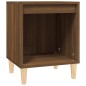 vidaXL Nachttische 2 Stk. Braun Eichen-Optik 40x35x50 cm vidaXL Nachttische 2 Stk. Braun Eichen-Optik 40x35x50 cm