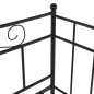 vidaXL Ausziehsofa Bettgestell Schwarz Metall 90x200 cm vidaXL Ausziehsofa Bettgestell Schwarz Metall 90x200 cm
