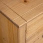 vidaXL Sideboard 46x40x89 cm Kiefernholz Panama vidaXL Sideboard 46x40x89 cm Kiefernholz Panama