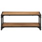 vidaXL Couchtisch 90x45x35 cm Massivholz Akazie