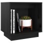 vidaXL Nachttisch Schwarz 40x30x40 cm Massivholz Kiefer vidaXL Nachttisch Schwarz 40x30x40 cm Massivholz Kiefer