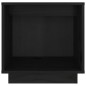 vidaXL Nachttisch Schwarz 40x30x40 cm Massivholz Kiefer vidaXL Nachttisch Schwarz 40x30x40 cm Massivholz Kiefer